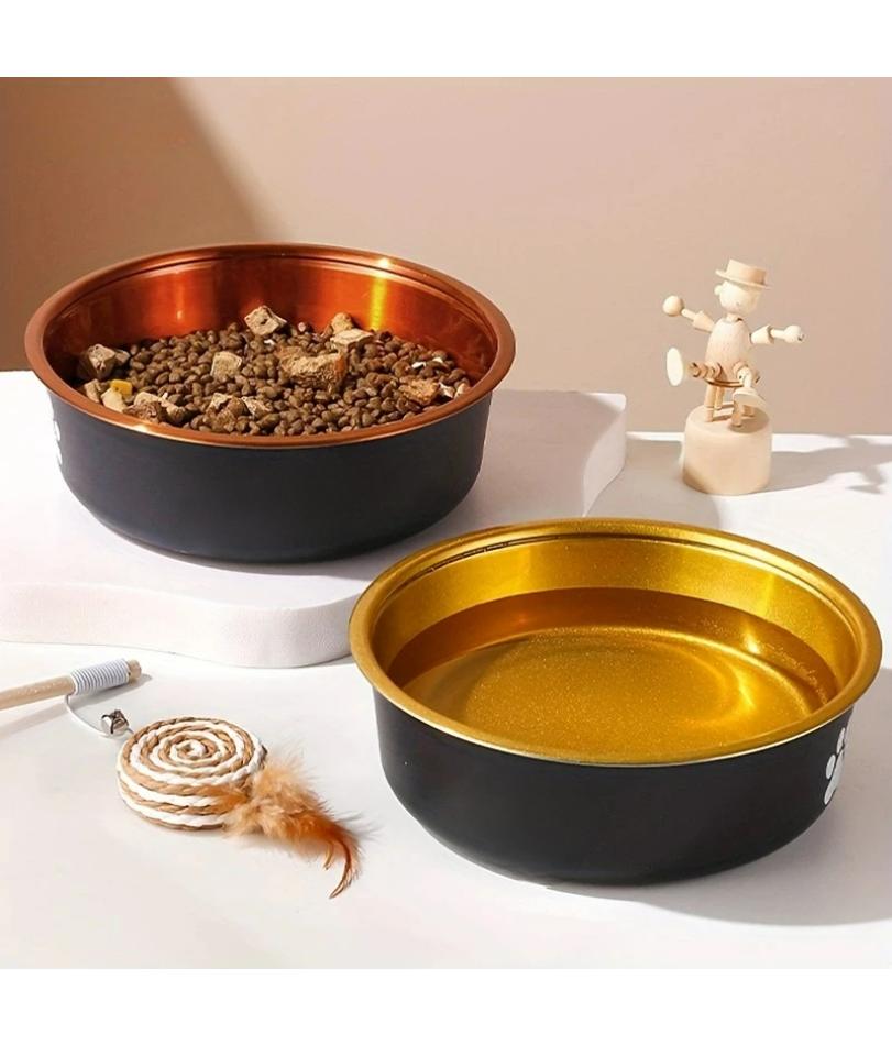 Rutschfeste Hundenäpfe Kleine Mittlere Und Große Hundenäpfe Und Wasserspender Edelstahl Haustierfutterspender Haustier Hund Zubehör