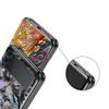 Abstract Surreal Animal Lion Phone Case for Samsung Galaxy Z Flip 3 4 5 Black Folding Mobile Shell Hard PC Coque Protect Cover