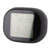Indoor Outdoor Thermometer Celsius Fahrenheit Switching Visible At Night Wireless Black Temperature