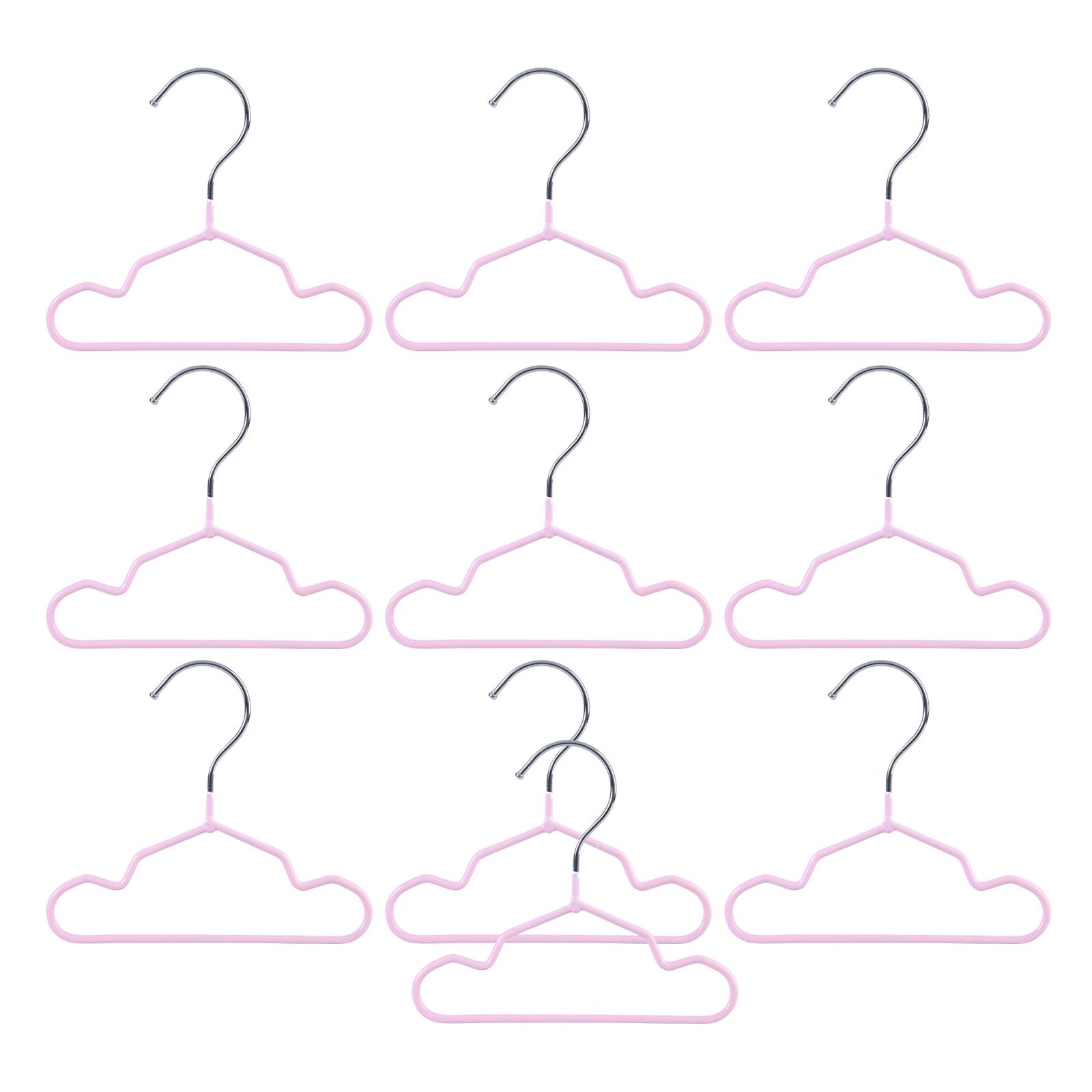 

10 вешалок для одежды для домашних животных с покрытием из ПВХ 15/20/25 см, вешалки для показа, стойки для хранения одежды для домашних животных A1