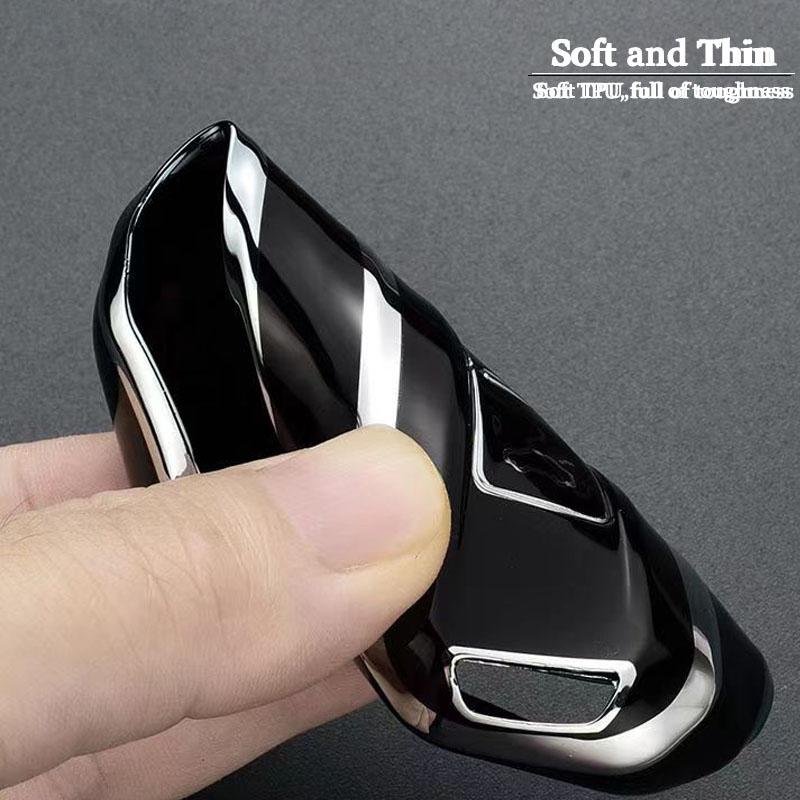 TPU Car Folding Key Case Cover Shell for Nissan X-Trail Qashqai J11 Juke Murano Micra Tiida Maxima Altima Kicks Protector Holder
