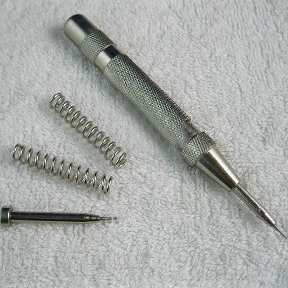 Rust Resistant Stainless Steel Spring Pressure Watch Band Tool Punch Bracelet Link Pin Remover Watch Link Pin Remover Punch Watchmaker Tool Watch