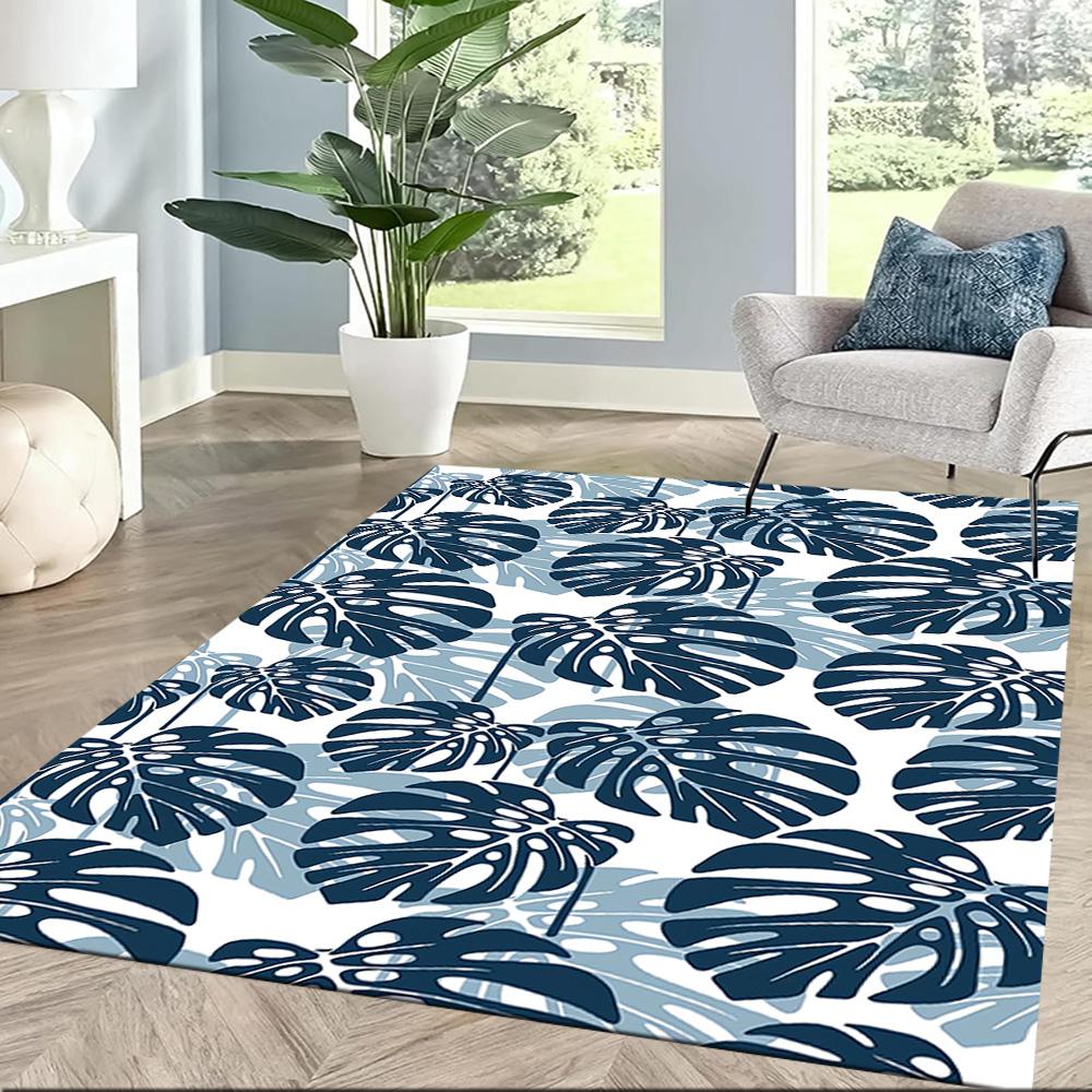 Tropical Floral Paradise Floor Mats for Living Room, Bedroom and Room Decoration Are Suitable for Gifts.