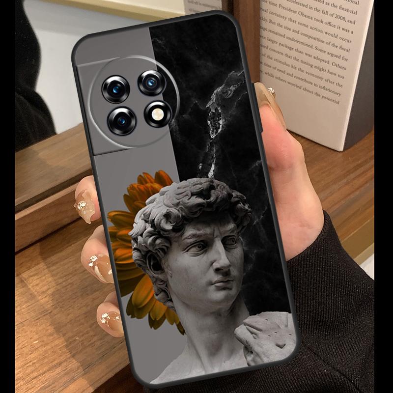 Greek Aesthetics Plaster statue art Case For OnePlus Nord 5 CE 2 3 4 Lite N20 N30 OnePlus 15 R 13R 12R 10T 13T 10 11 12 13 Cover