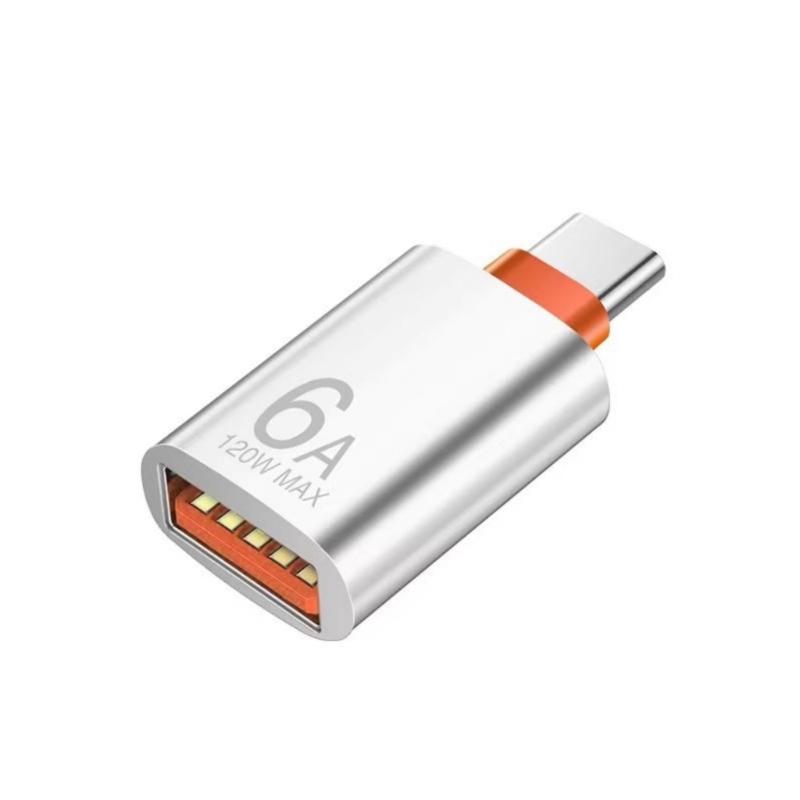 Type C To USB 3.0 Conversion with 6A Quick Charges Capability Speed USB 3.0 To Type C Adapter for Smartphones