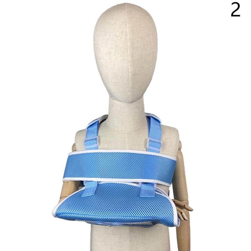 Child Adjustable Breathable Arm Sling Universal Support Shoulder Strap Brace Immobilizer Wrist Elbow Forearm Support Brace Strap