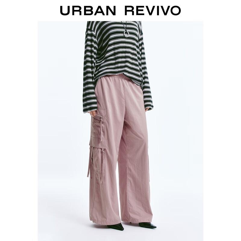 Women's Casual Cargo Wide-Leg Pants