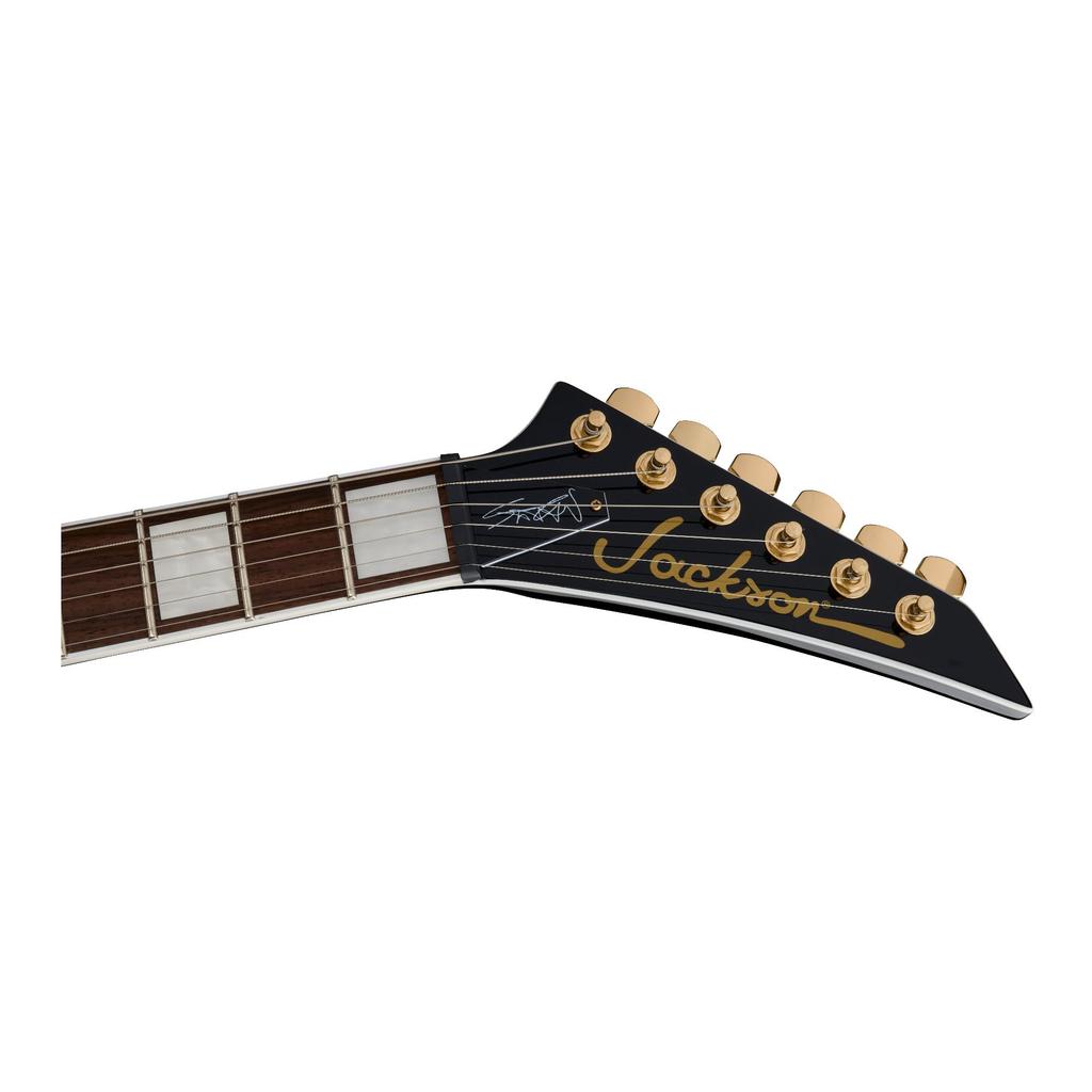 Series Signature Scott Ian King V KVXT with Laurel Gloss Black Jackson/X Fingerboard,