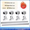 Precision Linear Optical Rail and Rod Guide for Woodworking Saw Tables