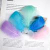 100Pcs/Lot Colour Goose Feathers 5-8Cm 8-12Cm Natural Feathers Crafts For Wedding Diy Handicraft Dream Catcher Decorative Plumes