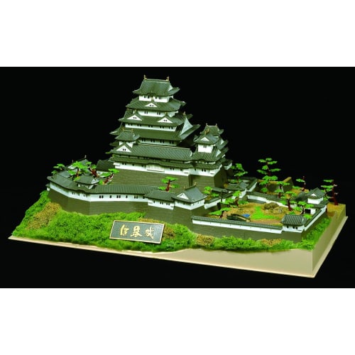 Doyusha 1/380 Japan's Famous Castle Deluxe Himeji Castle Plastic Model DX-1 Molded Color