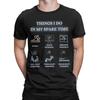 Things I Do In My Spare Time Swimming For Unisex Unisex T Shirt Novelty Tee Shirt O Neck Tshirt 100 Cotton Printed Tops