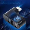 USB 2.0 Hub USB Hub 2.0 Multi USB Splitter Hub Rotatable 3 Port Multiple Expander Splitter Mini USB 2.0 Hub Computer Accessories