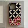 Luxury Retro Red Album Phone Case for iPhone 17 16 15 14 13 12 11 X XS XR XSMAX Air Pro Max Plus Luxury Double-layer Back Cover
