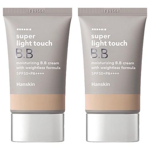 HANSKIN Super Light Touch BB Cream SPF50+ PA++++ 30g x 2pcs