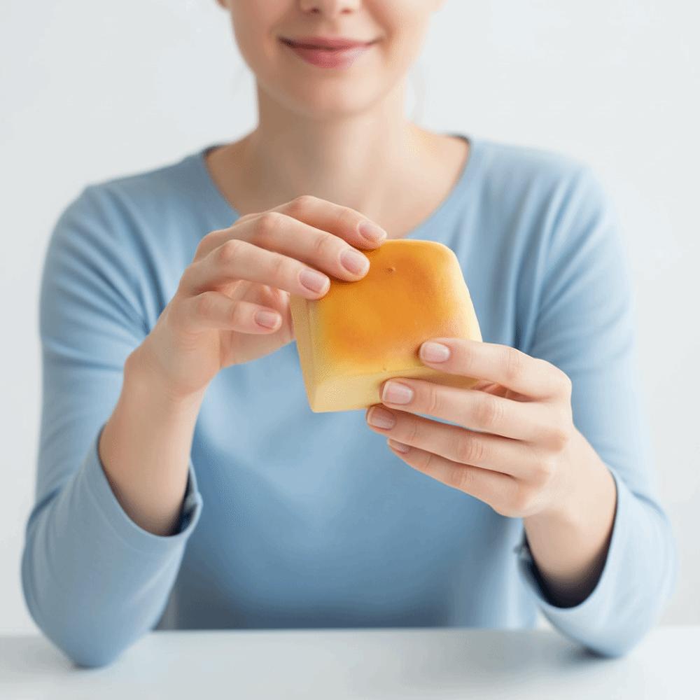 Simulated Milk Bread Squeeze Toys Soft Calming Slow Rebound Toy Anxiety ADHD