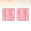 2pcs Silicone Baking Tool Silicone Mold For Home For Cake Mold Cake Chocolate Diy Non-Stick Easy Demould Home Use Blue