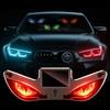 Suction Cup Installation Car Demon Eye Light Cool Rear Window Light  Universal