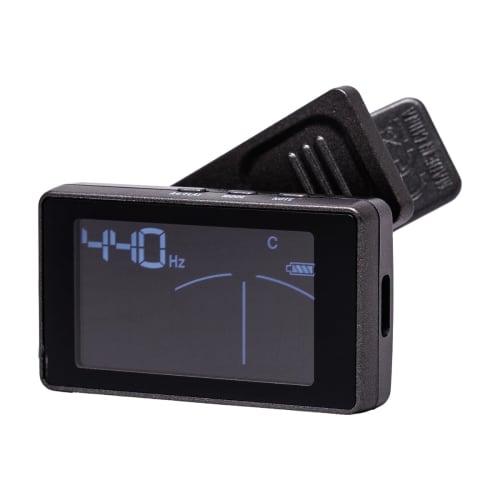 

Louis LCT-Z II BLK Clip-on Tuner with USB Type-C Charging, Beginner Tuning Mode, Compatible with Guitars, Bass, and Ukuleles