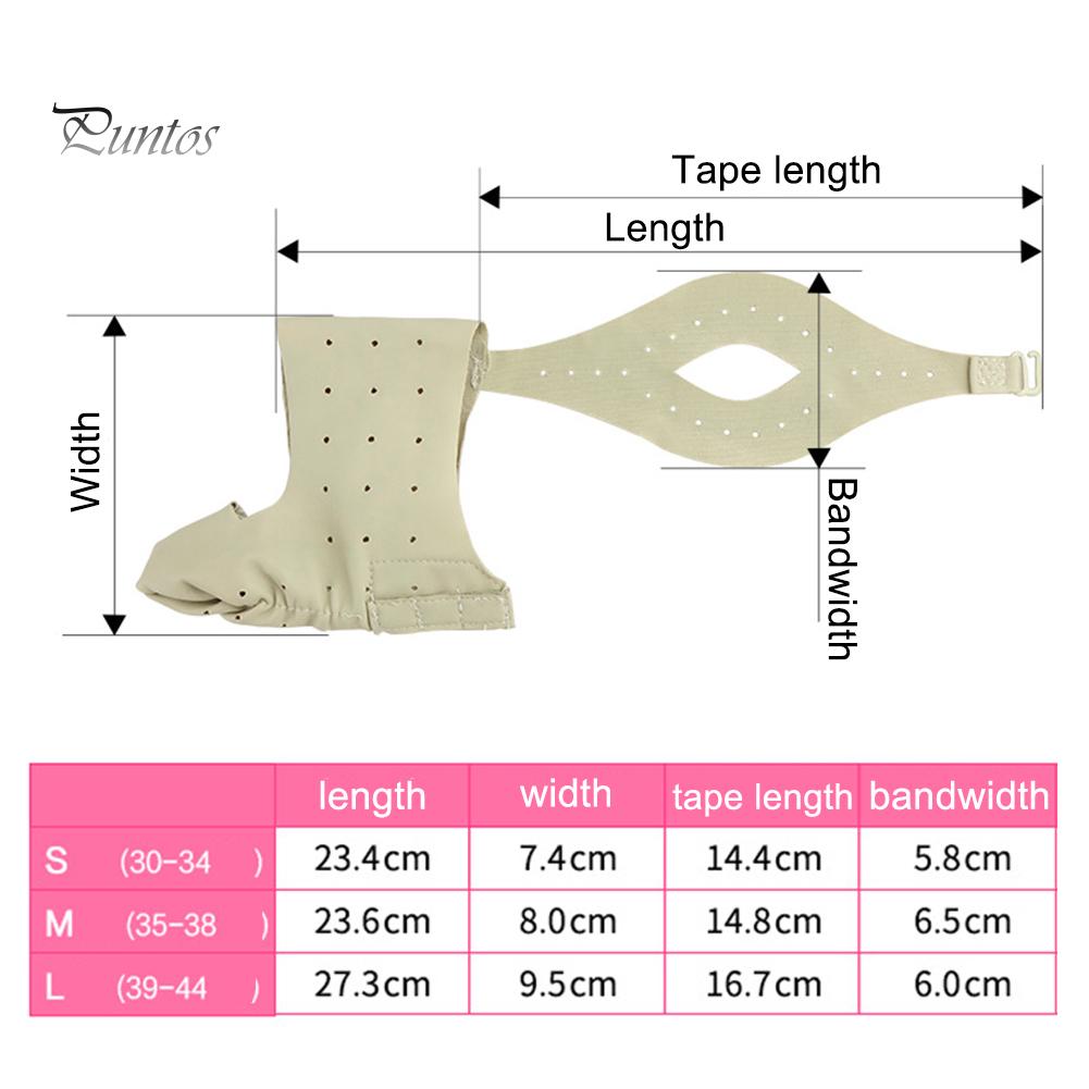 Puntos Adults Elastic Bunion Corrector Foot Separator Pain Relief Toe Care Straightener
