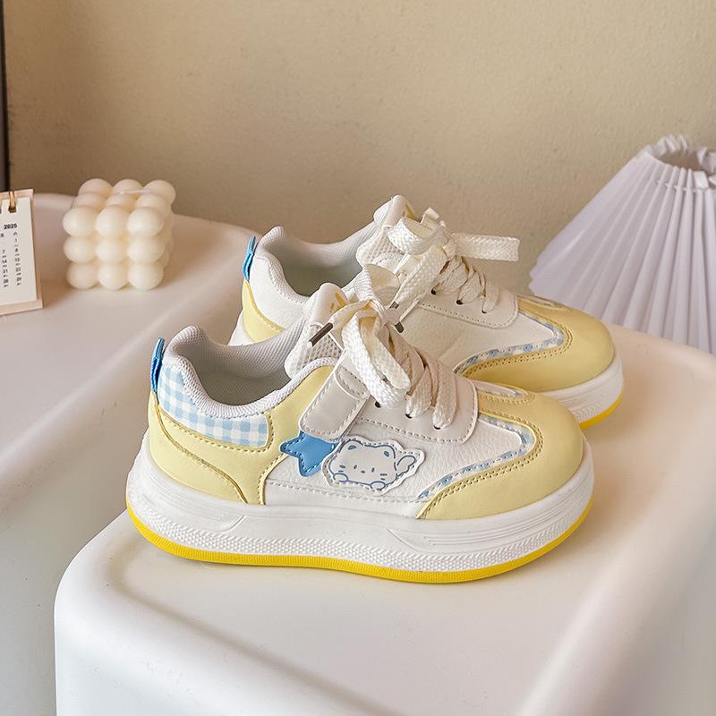 Korean Style Women's White Thick-Soled Shoes - 2026 Trendy Lightweight Sportswear