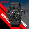 Men's Fashion Trend Student Watch Multi-function Dual Display Outdoor Timing Sports Electronic Watch