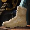 Bottes Tactiques Homme Militaires Sécurité Taille Plus Chaussures de Chasse Randonnée Désert Marque Moto Travail Unisexe Extérieur Armée Chaussures d'Escalade