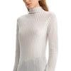 Karl Lagerfeld Outdoor Commuting Party Lightweight Luxury Wool Chunky Ribbed Knit Long Sleeve Pullover Slim Fit Sweater Women sweater 246L2051106