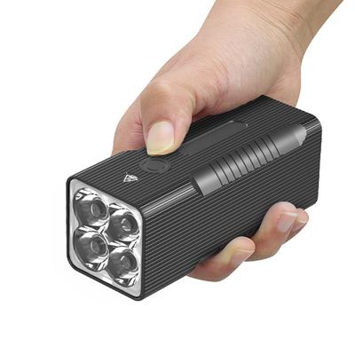 Outdoor Emergency Flashlight Portable Cycling Light USB Rechargeable High Power Light Waterproof