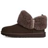 Classic Novelty Casual Comfortable Fashion Snow Boots Women Boots Cocoa-Brown 1151750-DDC
