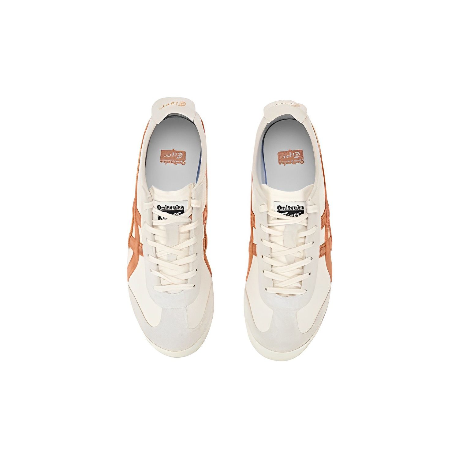 Onitsuka Tiger Men's Cream/Orange Mexico 66 Vin ' Orange' 1183B391-201 - Image 2
