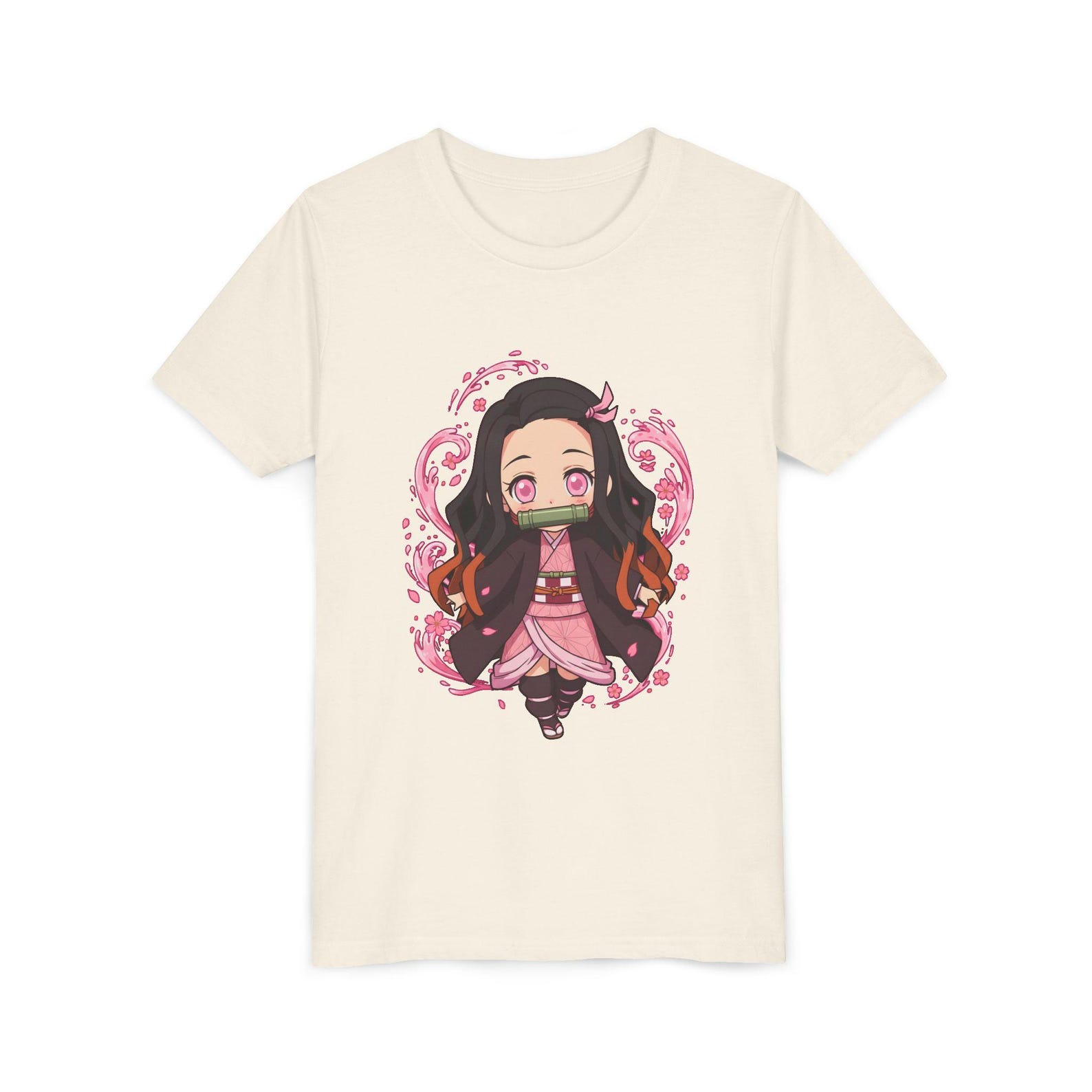 Chibi Nezuko Kamado T shirt | Youth Anime Graphic Tee 3XL