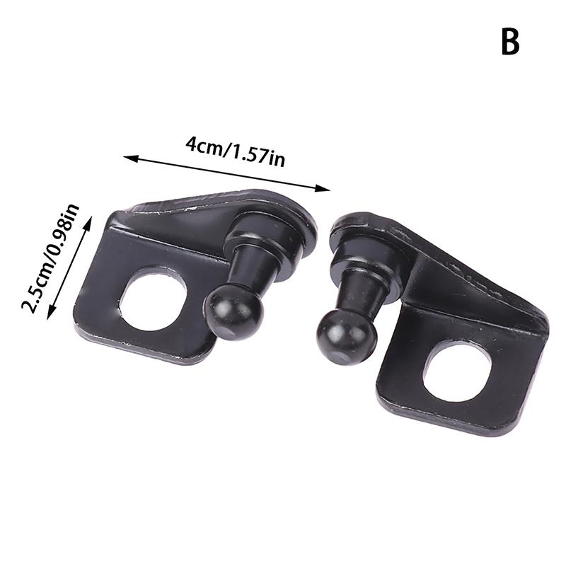 

1 пара универсальных автомобильных шаровых пальцев для газовых амортизаторов, монтажный кронштейн для газовых пружинных стоек, подъемная опора амортизатора B