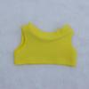 High Neck Sleeveless T-shirt for 10cm-20cm Dolls - Versatile Cotton Plush Fabric