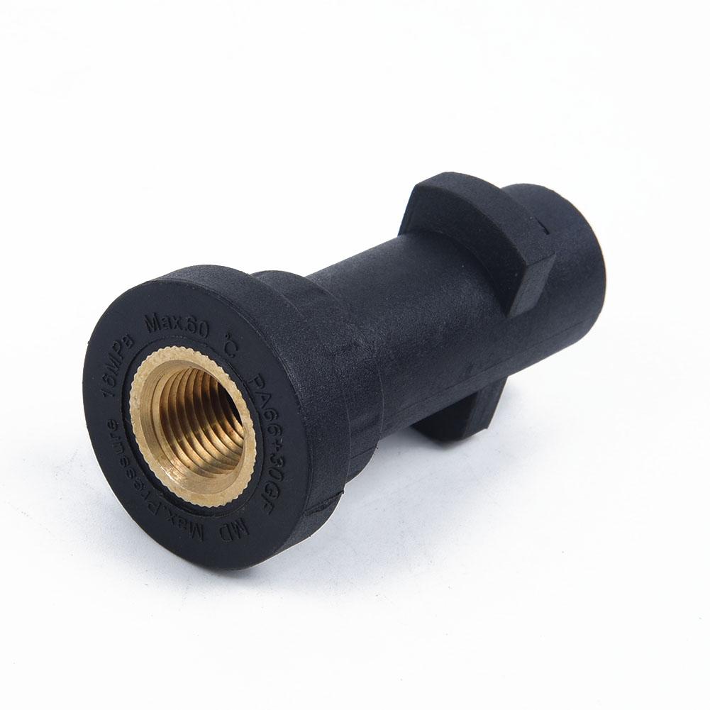 1PC High Pressure Washer Adapter Connector Bayonet 1/4 For BSP Foamer For K Series Replacement Connectors For Garden Tool