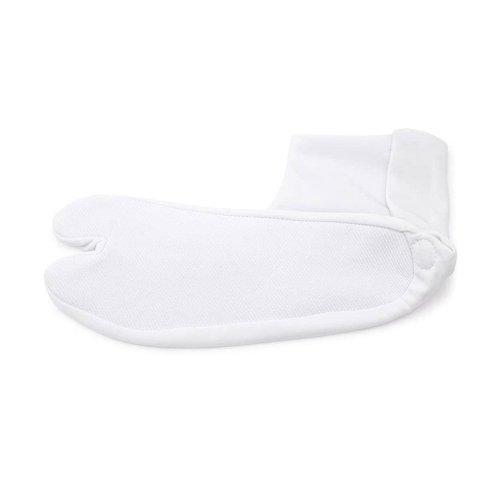 [SOUBIEN] Soubien Women's Tabi Socks, 5-Clasp, for Kimono, Formal Wear, Furisode, Houmongi, Iromuji, Komon, Size LL, White (sbn-tab10016)
