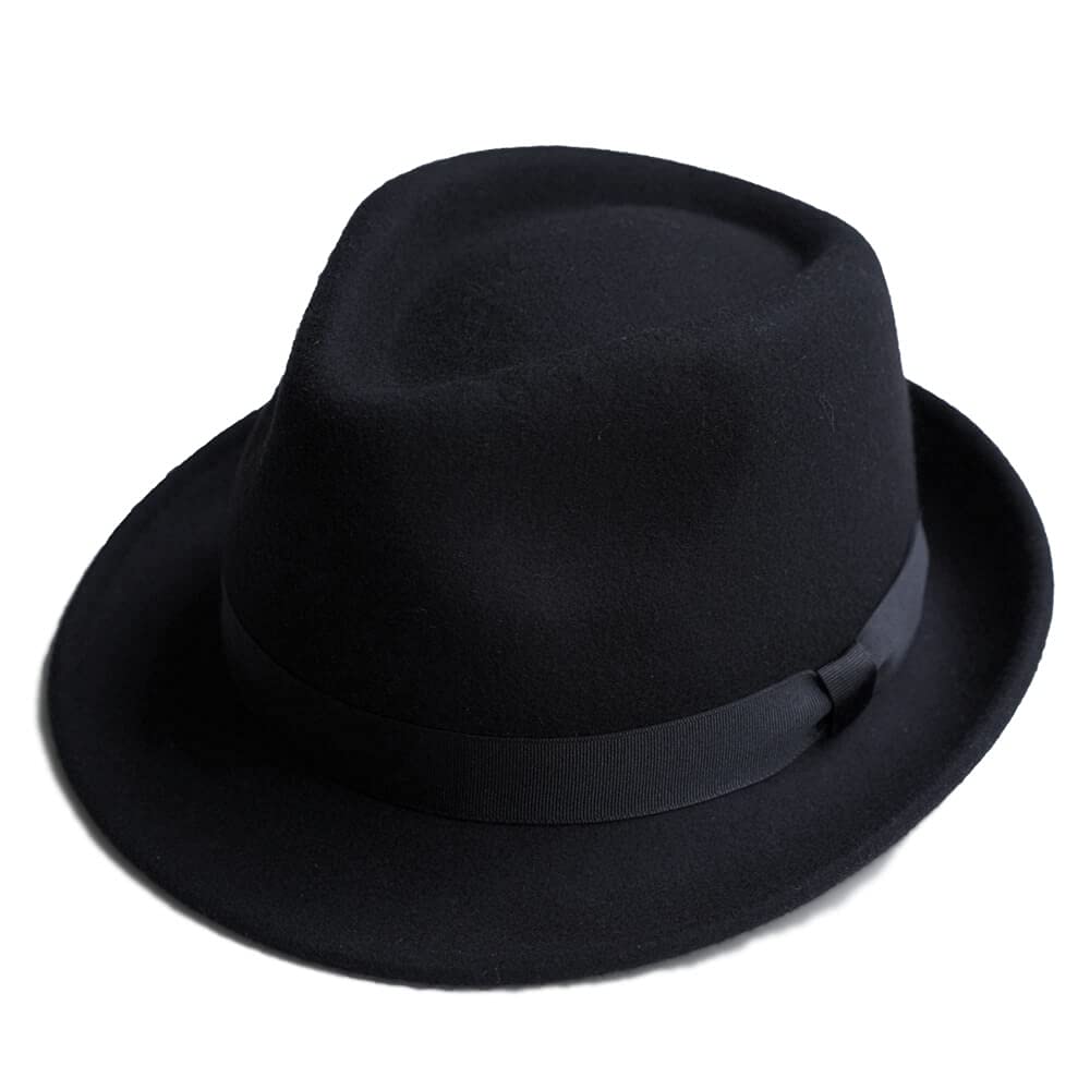 

Шляпа Nakota RUBEN Складная Фетровая Размер M Черная, Складная, Шерсть, (Окружность головы прибл.. 58.5cm), чёрный