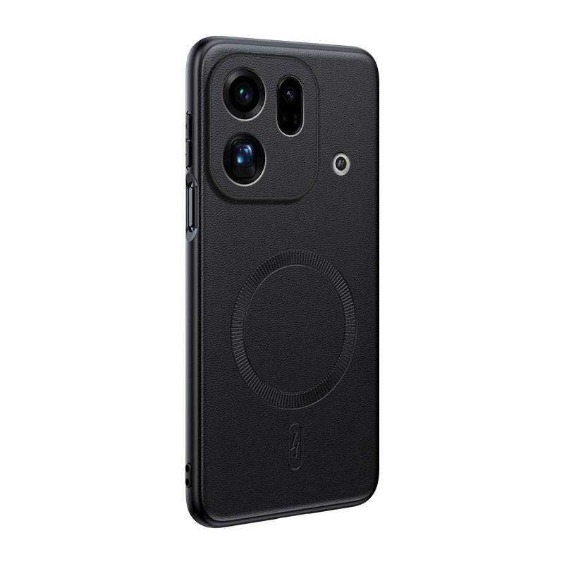For Oppo Find X9S Pro Case Magnetic Leather Shield Cover For Oppo Find X9S Pro Anti-Fingerprint Non-Slip PC+TPU