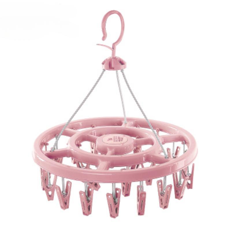 Laundry Hanger Foldable Laundry Clothespin Drying Rack Foes