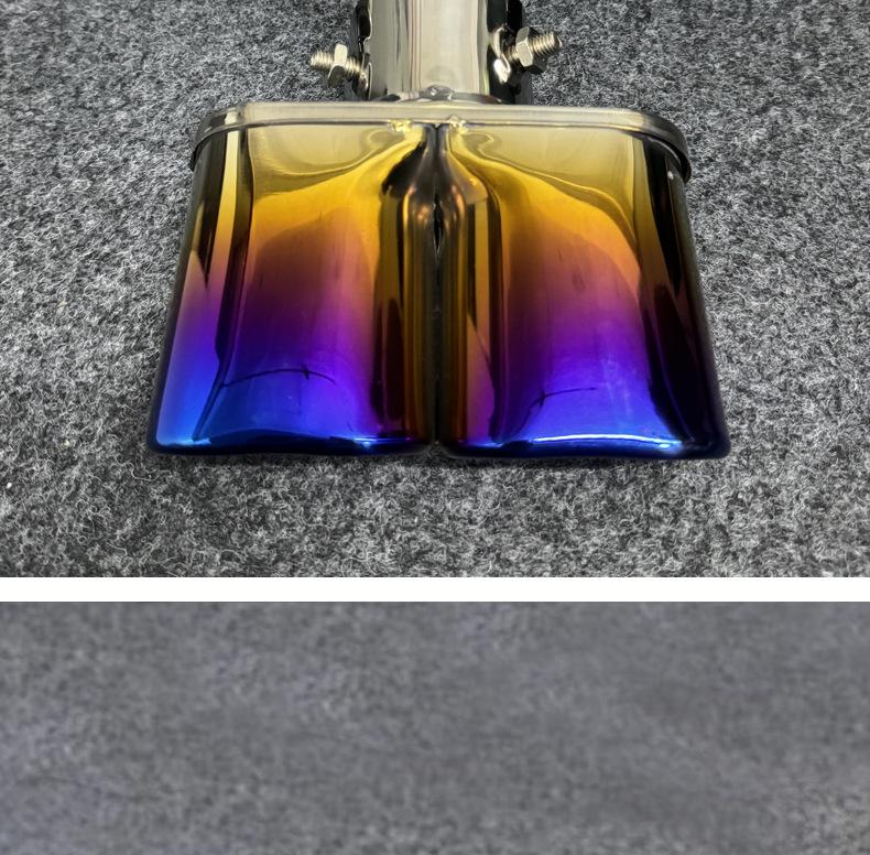 Compatible Car Tailpipe for 2011-2013 Reiz, Jetta, Swift, Odyssey with 5.2-5.8CM Diameter