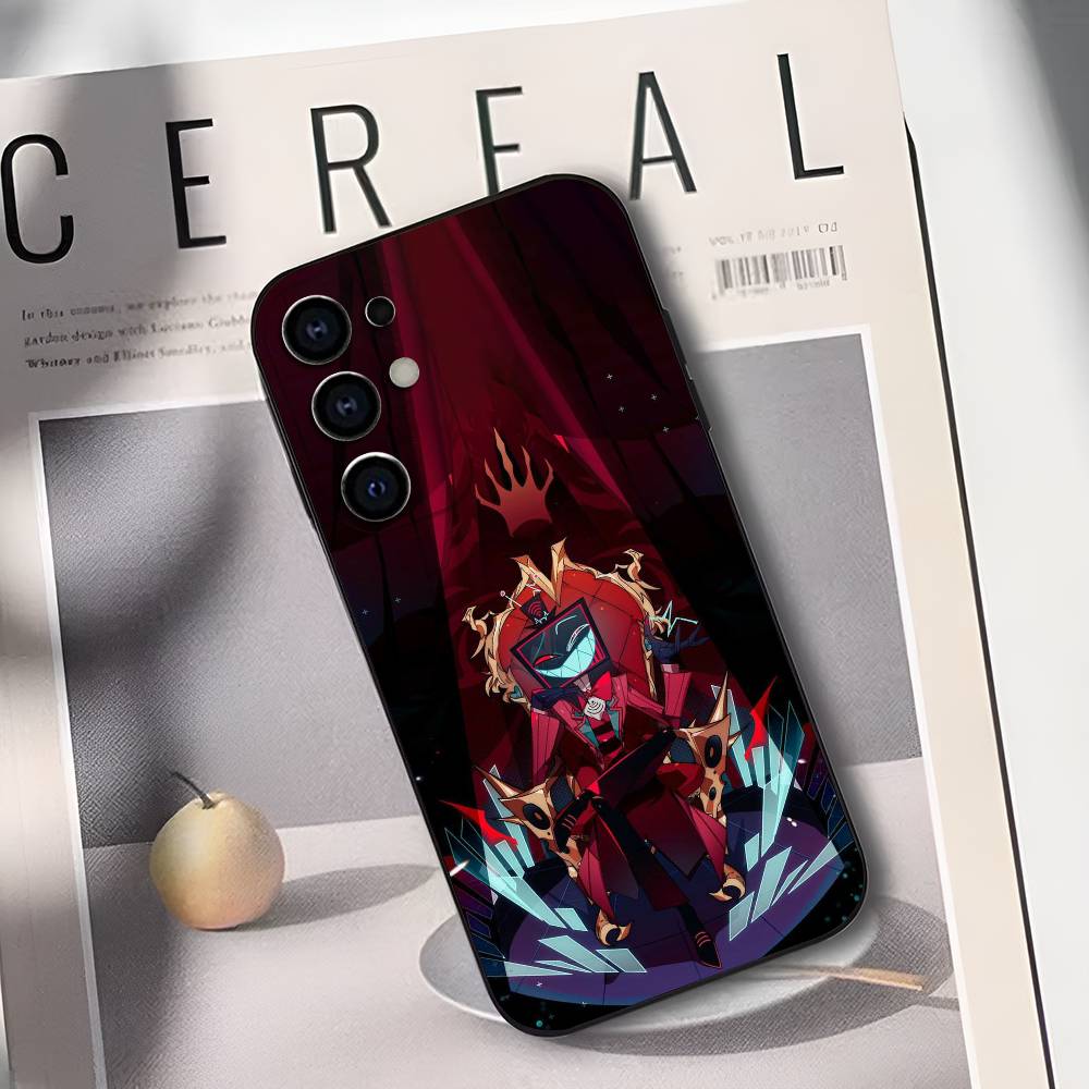 Vox H-Hazbin H-Hotel Phone Case Silicone Soft For Samsung S25,S24,S21,S22,S23,S30,Ultra,S20,Plus,Fe,Lite