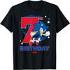 Sonic The Hedgehog Epic Sonic 7th Birthday Big Chest Logo T-Shirt