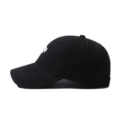 Baseball Cap Women'S Versatile Letter Embroidery Cotton 1630 Cap Fashion Casual Soft Top Sunscreen Sun Hat Men