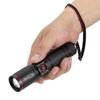 Telescopic Zoom Rechargeable Flashlight Aluminum Zinc Zinc Alloy Powerful Flashlight  Camping