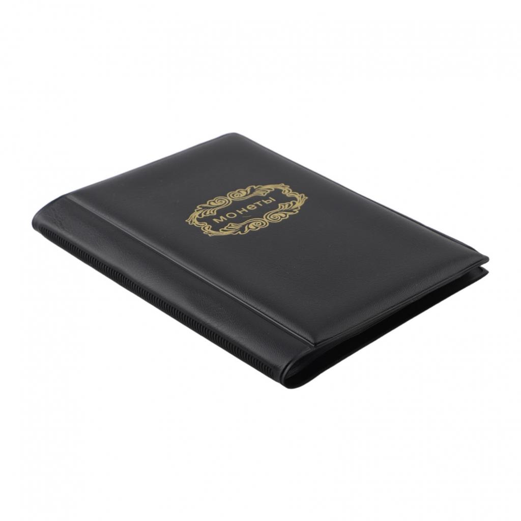 Medaille- en Token Display Album in Zwart PVC met 10 Voor Pagina's Beschikbaar