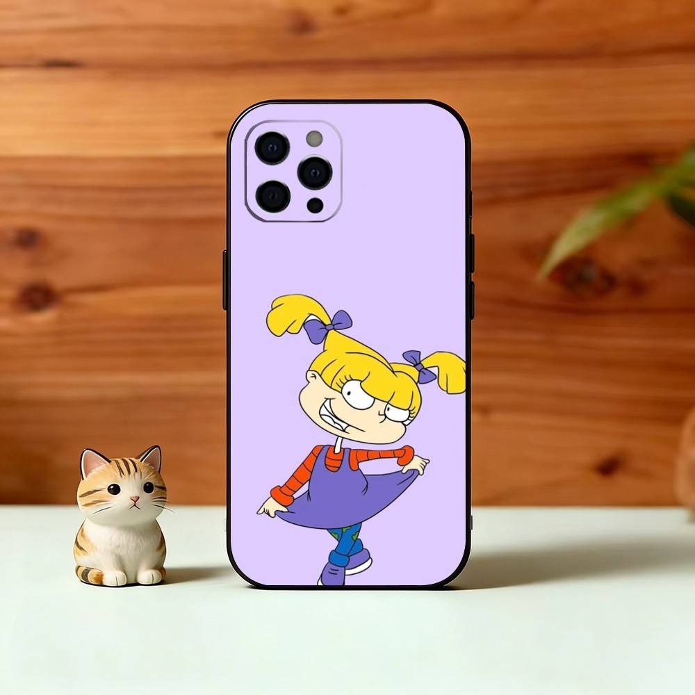 Rugrat  A-Angelica Phone Case Silicone Soft For IPhone 17 16 15 14 13 12 11 X XR Plus Pro Max Plus