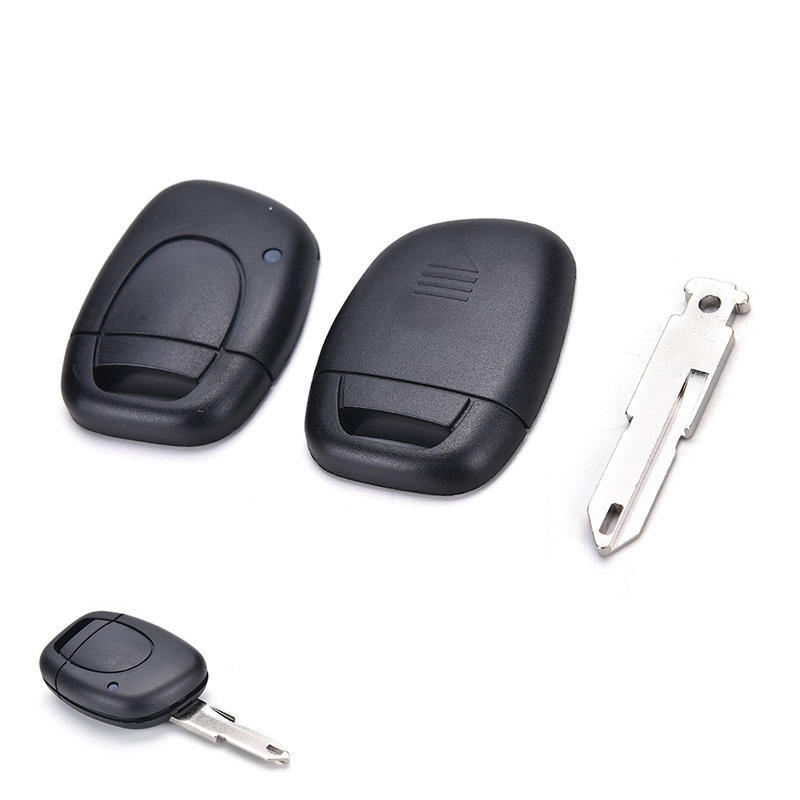 Funkschlüssel Rohling Gehäuse 1 Taste Schlüsselanhänger passend für Renault Twingo Clio Kangoo Master
