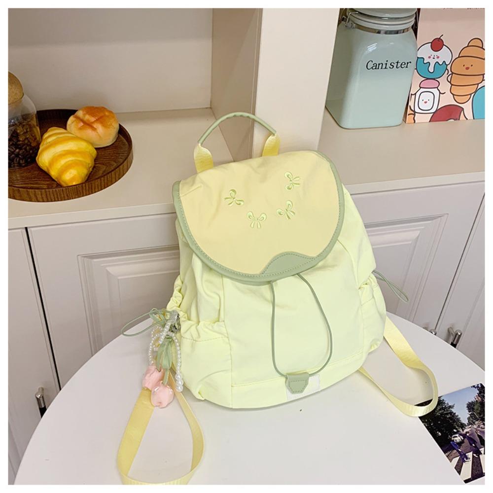 Guava fruit backpack women's new contrasting dopamine cute school bag casual fashion large capacity backpack