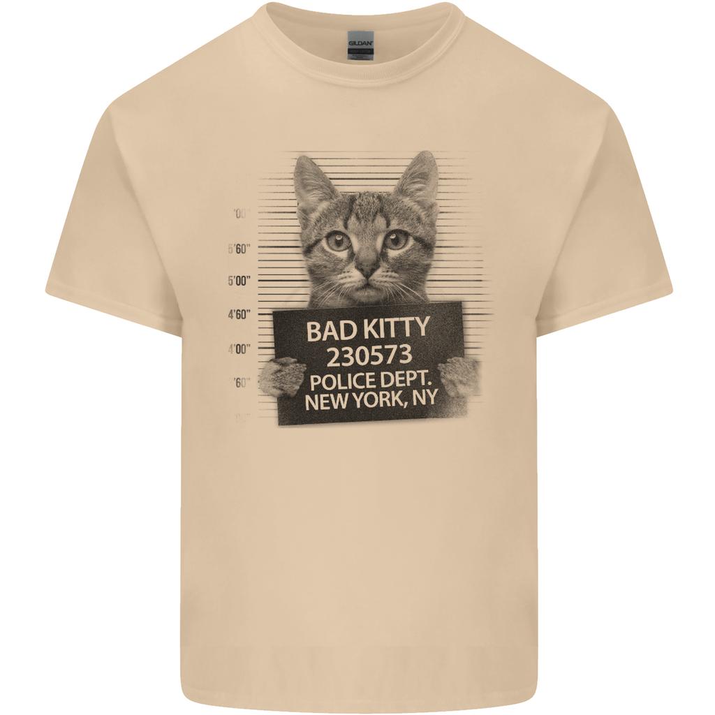 Bad Kitty New York City Police Dept Unisexs Light Cotton TShirt