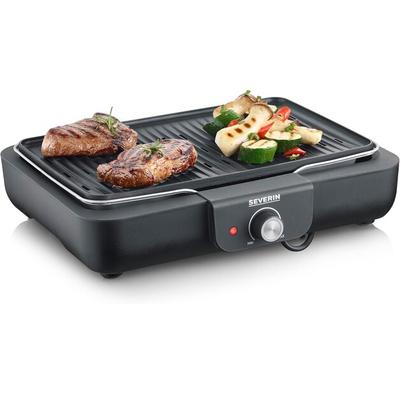 Grătar electric Severin PG 8556 cu placă de grătar